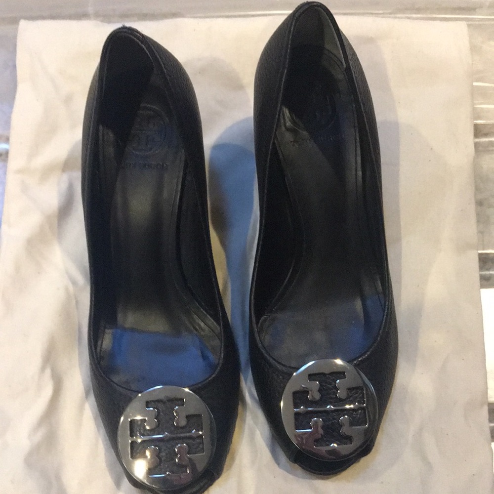 Tory Burch Sally 2 peep toe wedge pump